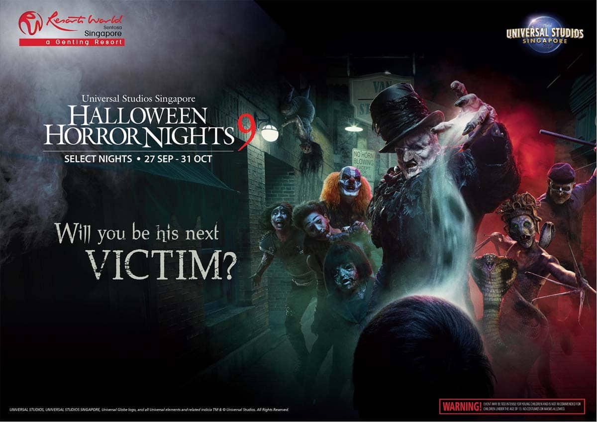 Siobhan Ginty Universal Studios Resorts World Sentosa Singapore Halloween Horror Nights